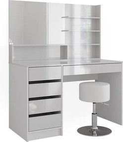 Stół toaletowy biały 120x55x145 sherry