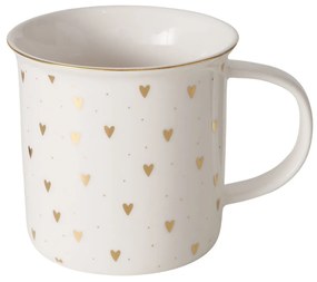 Kubek porcelanowy, ręcznie malowany, DILARA, 370 ml