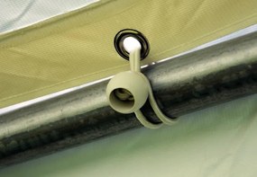 Namiot ogrodowy imprezowy 6×4 m, biały, PVC 400 g/m²