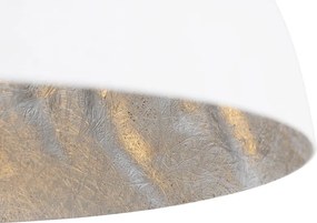 Nowoczesna lampa wisząca biała 50 cm - Magna