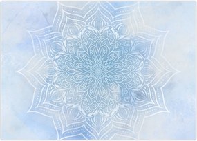 Obraz - Zimowa mandala (70x50 cm)