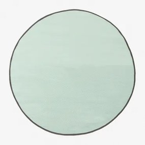 Okragly Dywanik Ogrodowy (ø170 Cm) Tanida Celadón & Ø170 Cm - Sklum