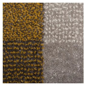 Szaro-żółty dywan Flair Rugs Plaza, 160x230 cm