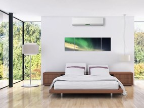 Obraz zorzy polarnej (170x50 cm)