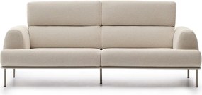 Beżowa sofa z tkaniny szenilowej 234 cm Aurum – Kave Home