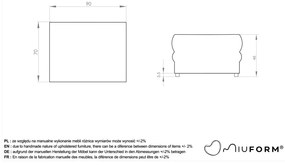 Jasnoszary podnóżek Wilson – Miuform
