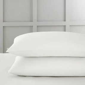 Poszewki na poduszki z satyny bawełnianej zestaw 2 szt. 50x75 cm Cotton Sateen – Bianca