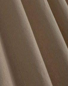 Zasłona na taśmie wave kolor beżowy tkanina półprzezroczysta, strukturalna