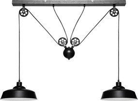 Lampa wisząca EZIO, metal, wys. 60 cm