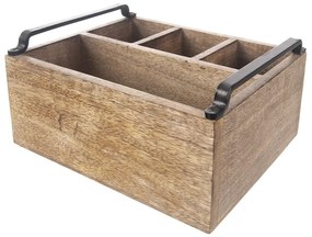 Drewniany organizer na przyprawy Mango – Orion