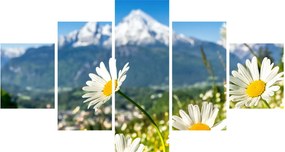 Obraz - Wiosna w Alpach (125x70 cm)