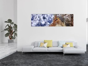 Obraz wilka (170x50 cm)