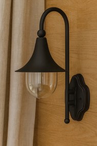 Czarny klasyczny kinkiet zewnętrzny - 3X S316 K1-D13