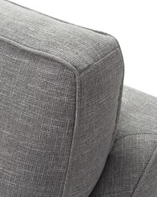 Sofa narożna Venuste linen grey