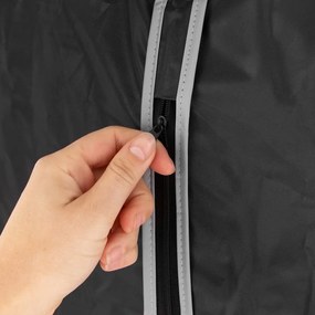Czarny wiszący pokrowiec na ubrania Compactor Dress Bag