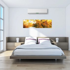 Obraz - Jesienne drzewo (170x50 cm)