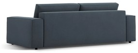 Niebieska rozkładana sofa 247 cm Jodie – Micadoni Home