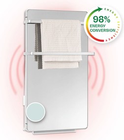 Klarstein HotSpot Crystal 2000W 82x47cm Panel na podczerwień lustro