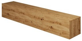 Szafka RTV GABI 160cm dąb artisan wisząca KOCOT MEBLE