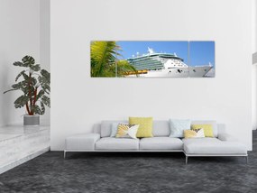 Obraz - Statek wycieczkowy (170x50 cm)