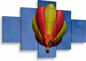 Obraz latającego balonu (125x70 cm)