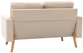 2-osobowa kremowa sofa - Eroa 2Q