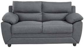 Kanapa 2-osobowa MANOA z tkaniny - Antracytowy