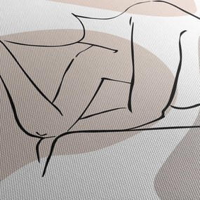 Obraz - Kobieta linia sztuki ciała N⁰1 (125x70 cm)