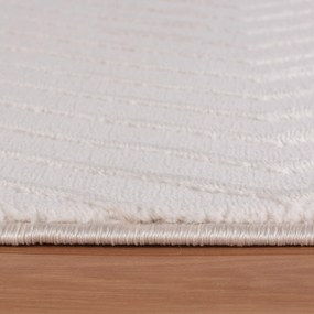 Dywan 3D nowoczesny Sahara Wstęga kremowy 160 cm x 230 cm