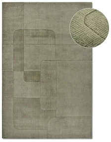Zielony wełniany dywan tkany ręcznie 190x280 cm Charlotte – Villeroy&Boch