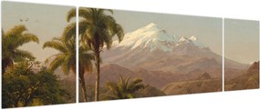 Obraz - Frederic Edwin Church, Tamaca Palms, reprodukcje (170x50 cm)