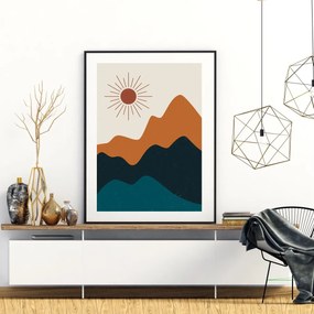 Plakat - Góry (A4)