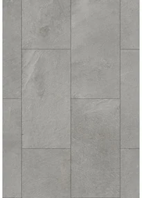 Mexen Grey Leaf próbka paneli winylowych 610 x 305 mm SPC 6,5 mm, podkład IPEX 1,5 mm, 4 V-Fuga, Łupek - F1163-S
