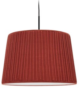 Czerwony tekstylny abażur ø 50 cm Guash – Kave Home