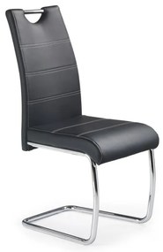 Krzesło do jadalni SAFFON 1 szt. czarne
