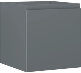 Mexen Orio szafka łazienkowa podumywalkowa 45 cm, 1 szuflada, grafit mat - 91A10-04547-1-BF66