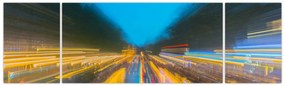 Obraz - Obraz abstrakcji (170x50 cm)