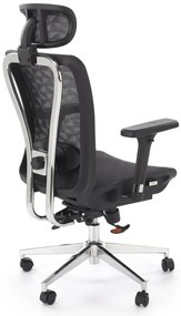 Fotel biurowy VIXEN czarny ergonomiczny  HALMAR