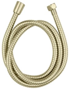 Wąż prysznicowy ze stali nierdzewnej w kolorze matowego złota 150 cm Brass – Wenko