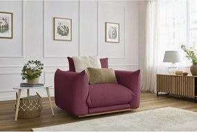 Bordowy fotel Ernest – Bobochic Paris