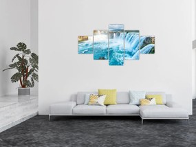 Obraz - Wodospad Godafoss (125x70 cm)