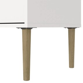 Biała szafka pod TV 177x57 cm Media – Tvilum