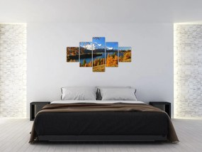 Obraz - Jesień w Alpach (125x70 cm)