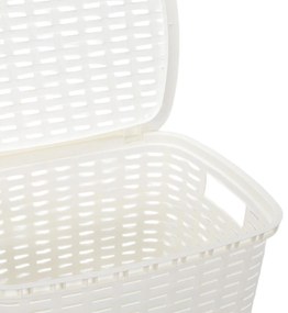 Kosz na pranie z plastiku z recyklingu, 53 l