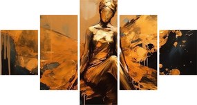 Obraz - Abstrakcja wróżki (125x70 cm)