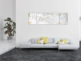 Obraz - Papier olejny z marmurowym wzorem (170x50 cm)