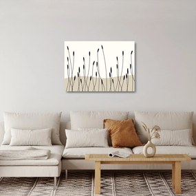 Obraz na szkle - Łąka graficzna N⁰3 (70x50 cm)