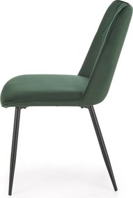 Aksamitne krzesło do jadalni K539