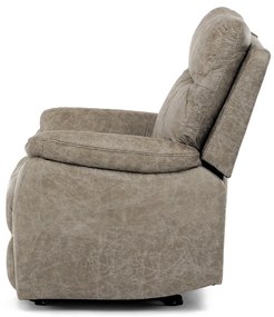 Fotel rozkładany 4092 LAN3, vintage, beżowy