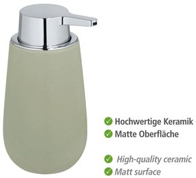 Zielony ceramiczny dozownik do mydła Wenko Badi